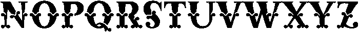 Mademoiselle Regular otf (400) Font UPPERCASE