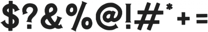 Madfish Serif otf (400) Font OTHER CHARS
