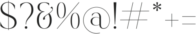 Madgio otf (400) Font OTHER CHARS