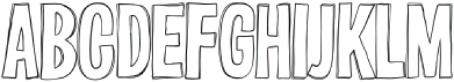 Madhoney Regular otf (400) Font UPPERCASE