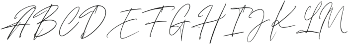 Madiena Signature Regular otf (400) Font UPPERCASE