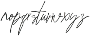 Madiena Signature Regular otf (400) Font LOWERCASE