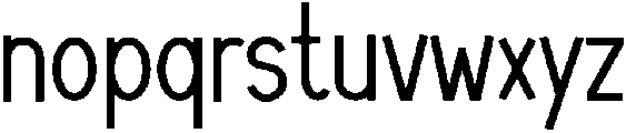 Madison Regular otf (400) Font LOWERCASE