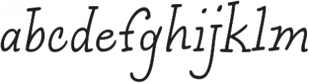 Madison Street Serif otf (400) Font LOWERCASE