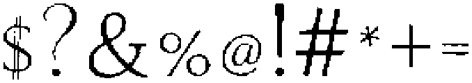 MadisonAve Regular otf (400) Font OTHER CHARS