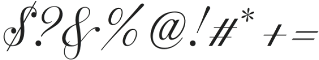 MadisonSauvage-Script otf (400) Font OTHER CHARS