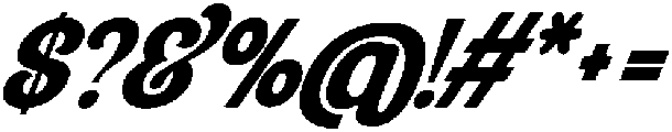 Madlin Slant otf (400) Font OTHER CHARS