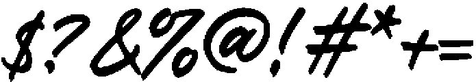 Madly Jealous otf (400) Font OTHER CHARS