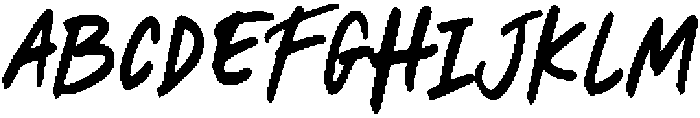 Madly Jealous otf (400) Font UPPERCASE