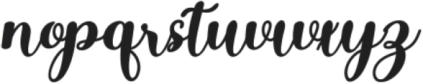 Madnesa Italic ttf (400) Font LOWERCASE