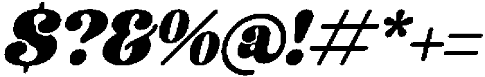 Madnight Honeys Italic otf (400) Font OTHER CHARS