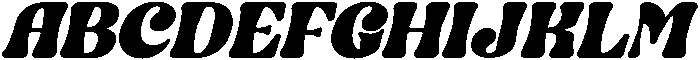 Madnight Honeys Italic otf (400) Font UPPERCASE