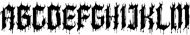 Madrock otf (400) Font UPPERCASE