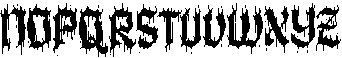 Madrock otf (400) Font UPPERCASE
