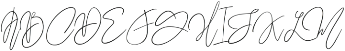 Madrutype Signature Regular otf (400) Font UPPERCASE