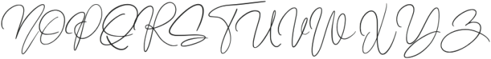 Madrutype Signature Regular otf (400) Font UPPERCASE