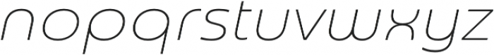 Madurai Ext Thin Italic otf (100) Font LOWERCASE