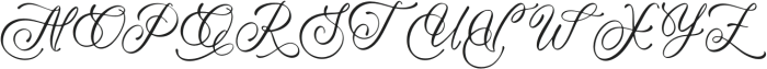 Maellen otf (400) Font UPPERCASE