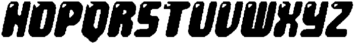 Maesto Drawn Italic otf (400) Font UPPERCASE