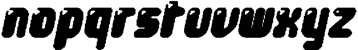 Maesto Drawn Italic otf (400) Font LOWERCASE