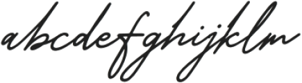 Maffenia Farmales Italic otf (400) Font LOWERCASE