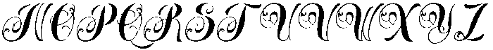 Maffisoy Italic otf (400) Font UPPERCASE