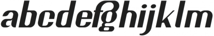 Mafgarious Italic otf (400) Font LOWERCASE