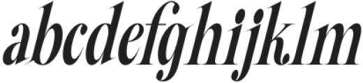Mafian Italic Italic otf (400) FONT
