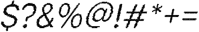 Mafinest Rounded Disco Italic otf (400) Font OTHER CHARS