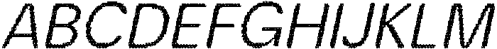 Mafinest Rounded Disco Italic otf (400) Font UPPERCASE