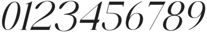 Mafisha Italic otf (400) Font OTHER CHARS