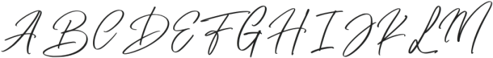 Mafisty Signature Regular otf (400) Font UPPERCASE