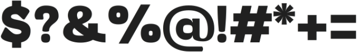 Mafle Type Black ttf (900) Font OTHER CHARS