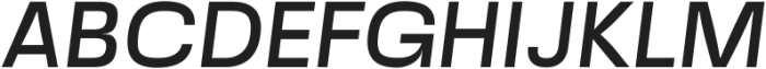 Mafle Type Italic ttf (400) Font
