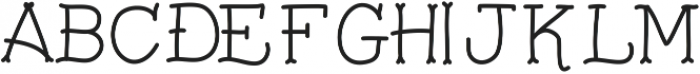 MagLines ttf (400) Font LOWERCASE