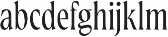 Magalie Regular otf (400) Font LOWERCASE