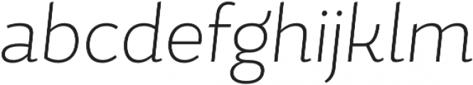 Magallanes Cond ExtraLight Italic otf (200) Font LOWERCASE