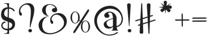 Magaskar Regular otf (400) Font OTHER CHARS