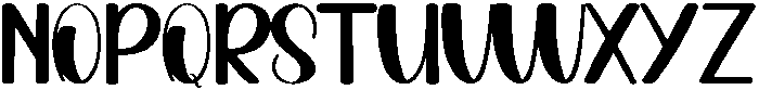 Magazine Regular otf (400) Font UPPERCASE