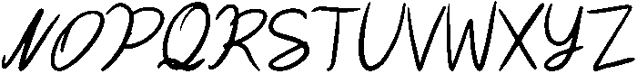 Magdalena Regular otf (400) Font UPPERCASE