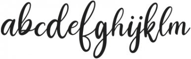 Magdalyn-Regular otf (400) Font LOWERCASE