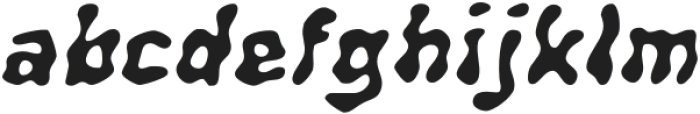 MagedoBlur-Italic otf (400) Font LOWERCASE