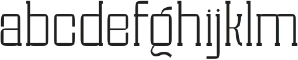 Magefin Extra Light otf (200) Font LOWERCASE
