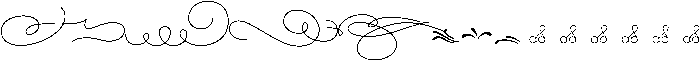 Magellan ornates otf (400) Font LOWERCASE