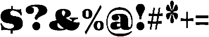 Magen Regular otf (400) Font OTHER CHARS
