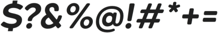 Magenos Soft Bold Italic otf (700) Font OTHER CHARS