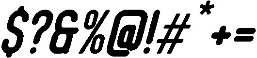 Magenta Bold otf (700) Font OTHER CHARS