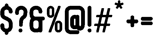 Magenta Bold otf (700) Font OTHER CHARS