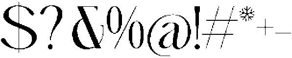 Magenta Rosalia otf (400) Font OTHER CHARS