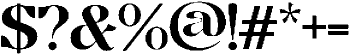Mageth Regular otf (400) Font OTHER CHARS